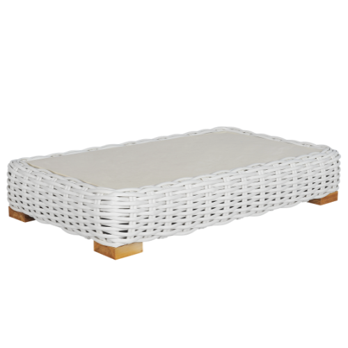 Bubble Rectangular Coffee Table-Marble Top