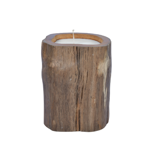 Candle Log Natural