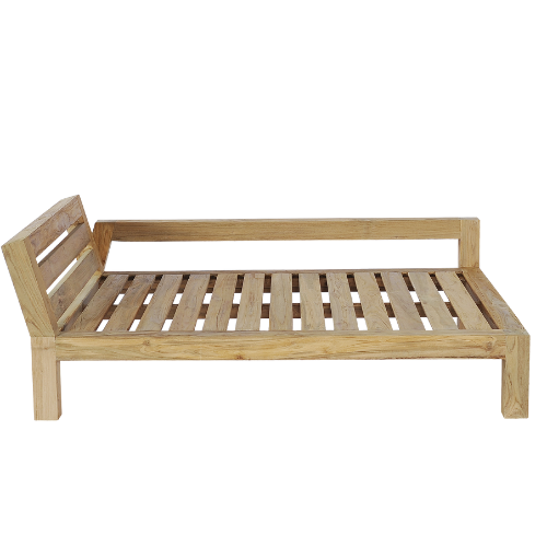 Bone Chaise Longue Left