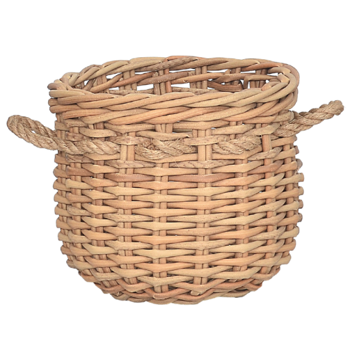 Pot Basket With Fiber Rope M