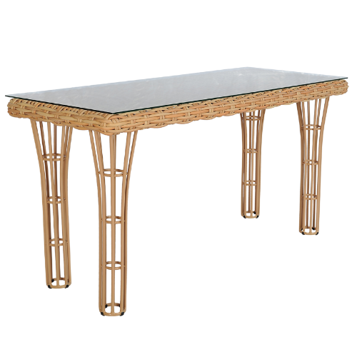 Renato Bar Table-Glass Top