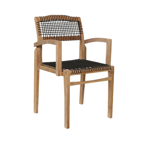 Charita Dining Armchair-Rope
