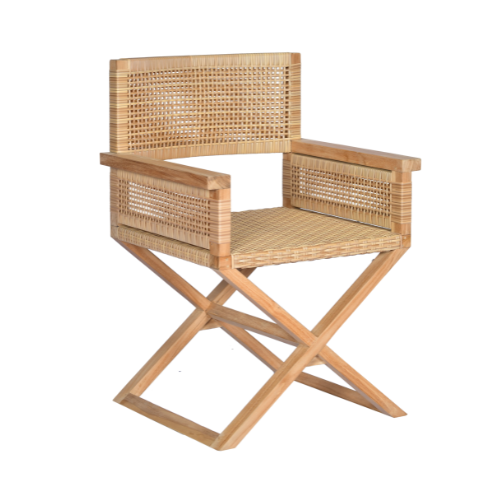X Dining Armchair Open Weaving