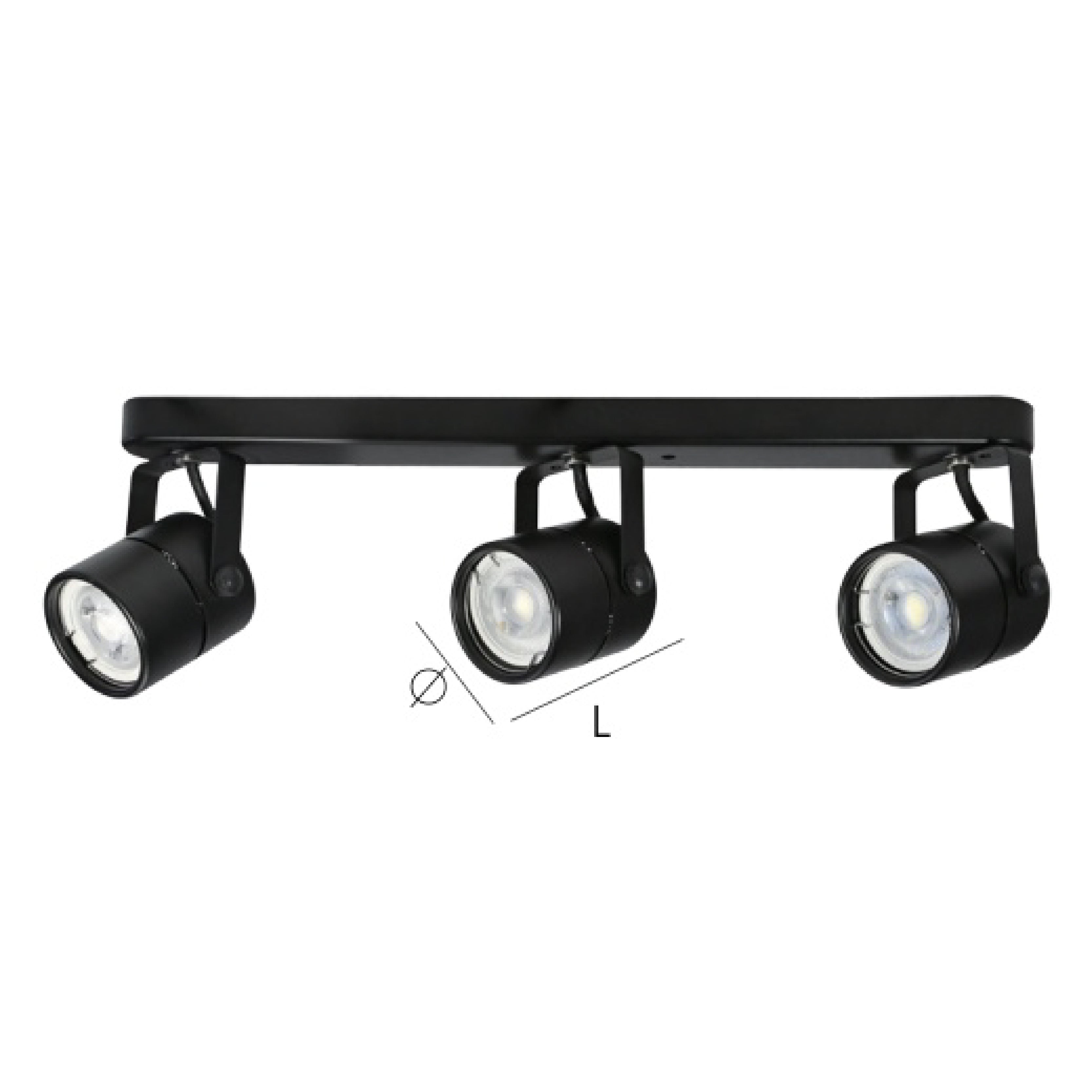 MR16 Track Light Housing Series YZ5402-3