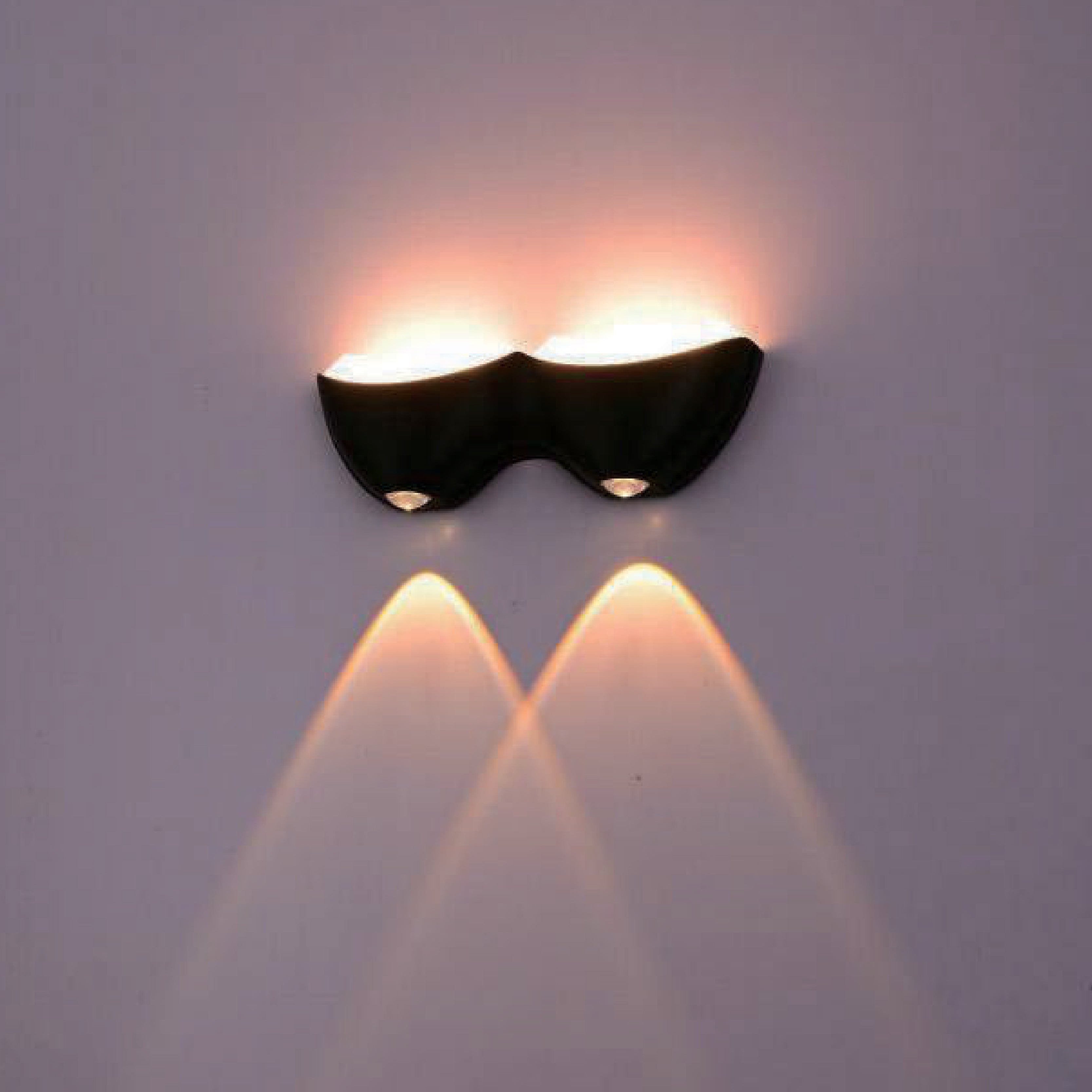 Indoor Wall Light LD2349B/2 Double hourglass