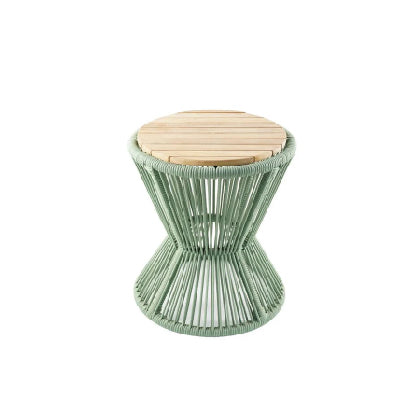 Thea Round Stool – Mint