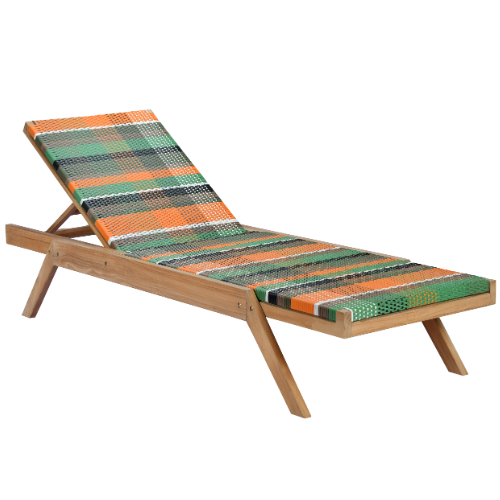 Vienna Sunbed Full Weaving Burberry Malibu