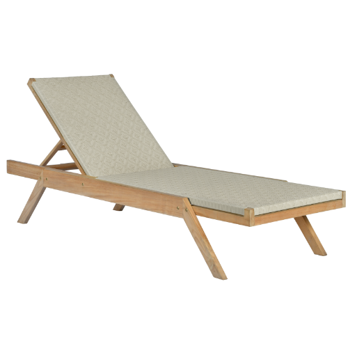 Vienna Sunbed Full Weaving Ivory