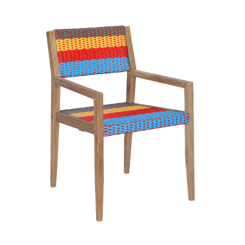 Vienna Dining Armchair Full Weaving Colombia