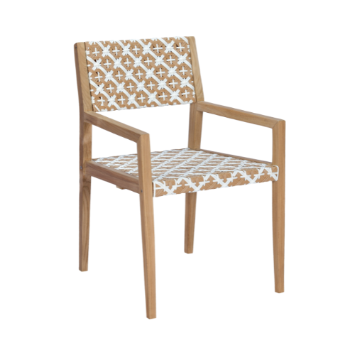 Vienna Dining Armchair Full Weaving Moroko 2
