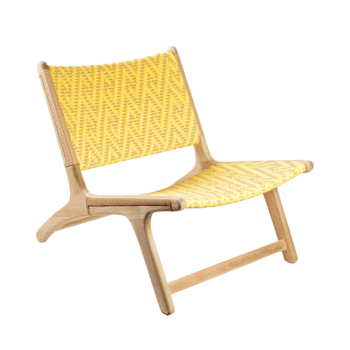 Vienna Relax Chair Yellow Batik Labirint