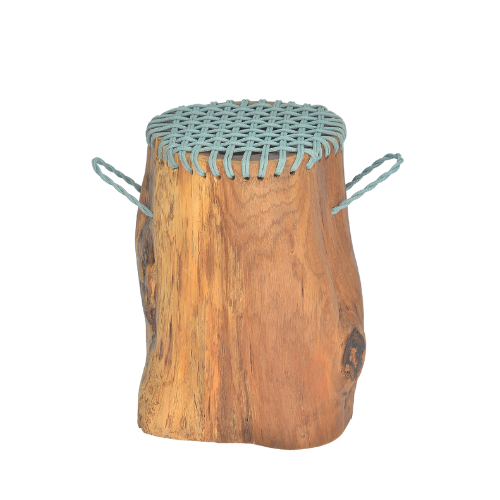 Sauvage Stool Rope With Handle-Natural