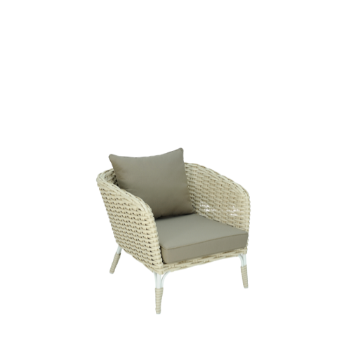 Selena Lounge Chair-Alu Leg