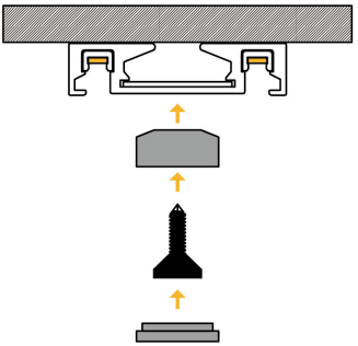 M26 – Ultra-thin Magnetic Track System YZ-M26A