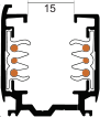 6-Wire Track Rail System YZ6601