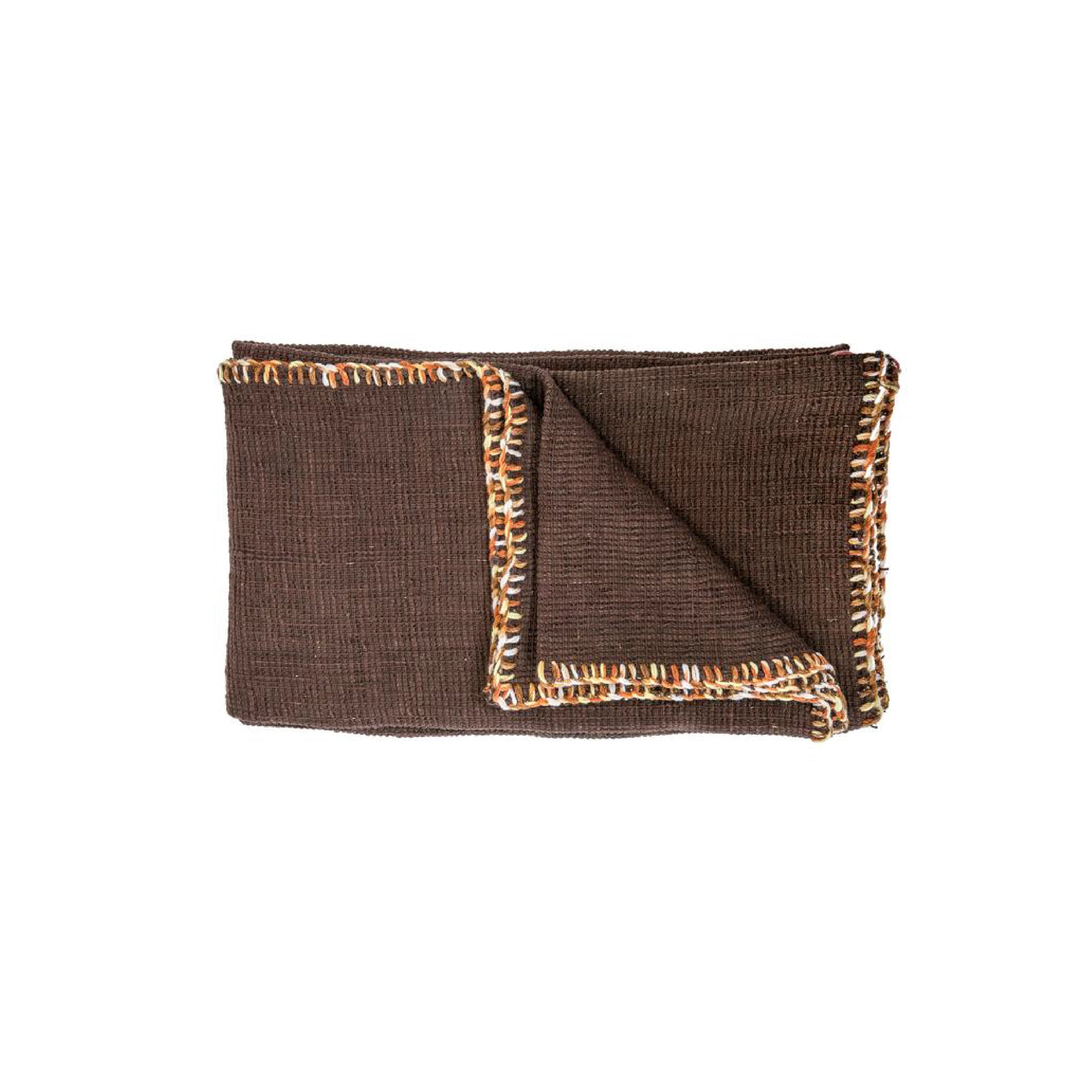 Brondy Rainbow Edge Stitching