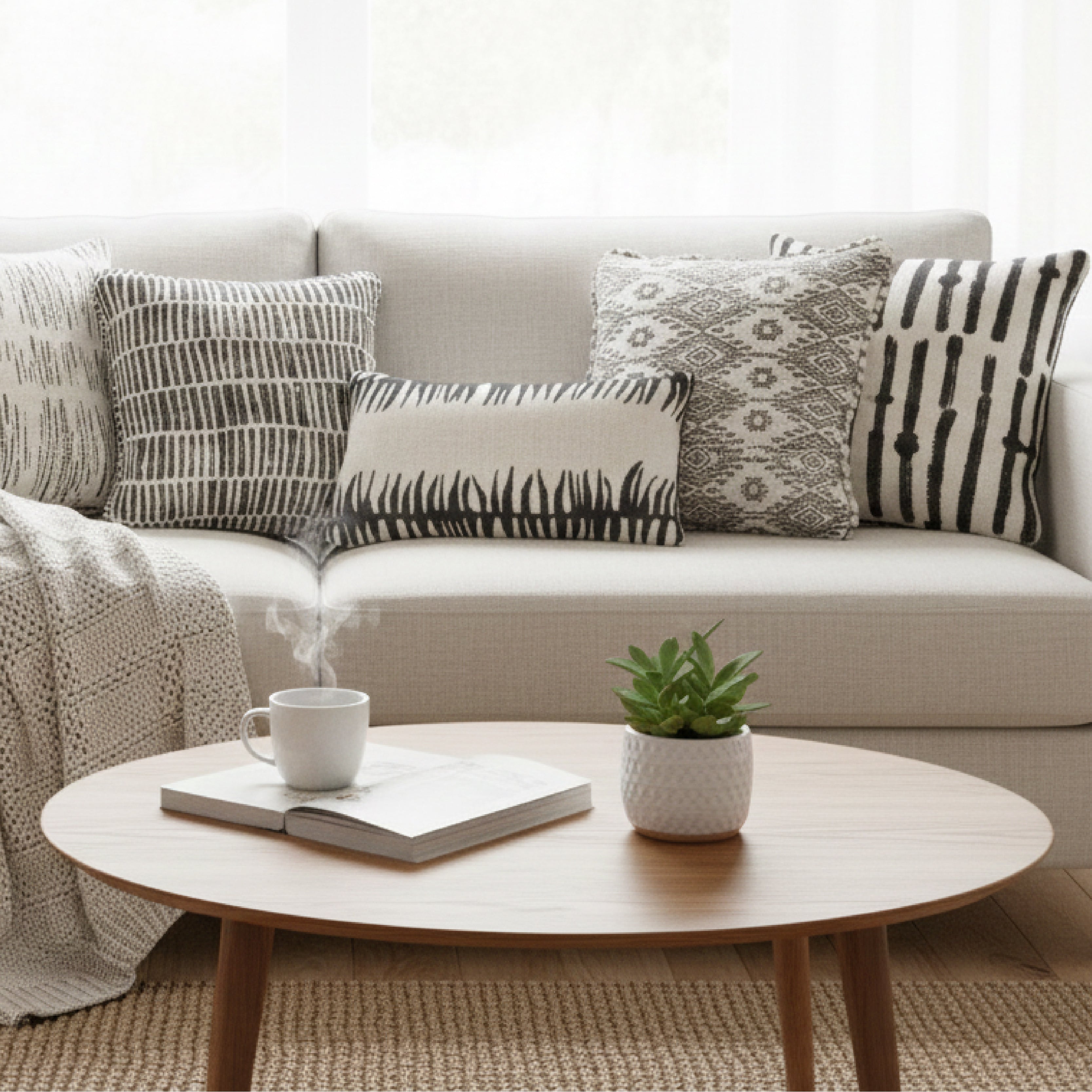 Handprint Cushion