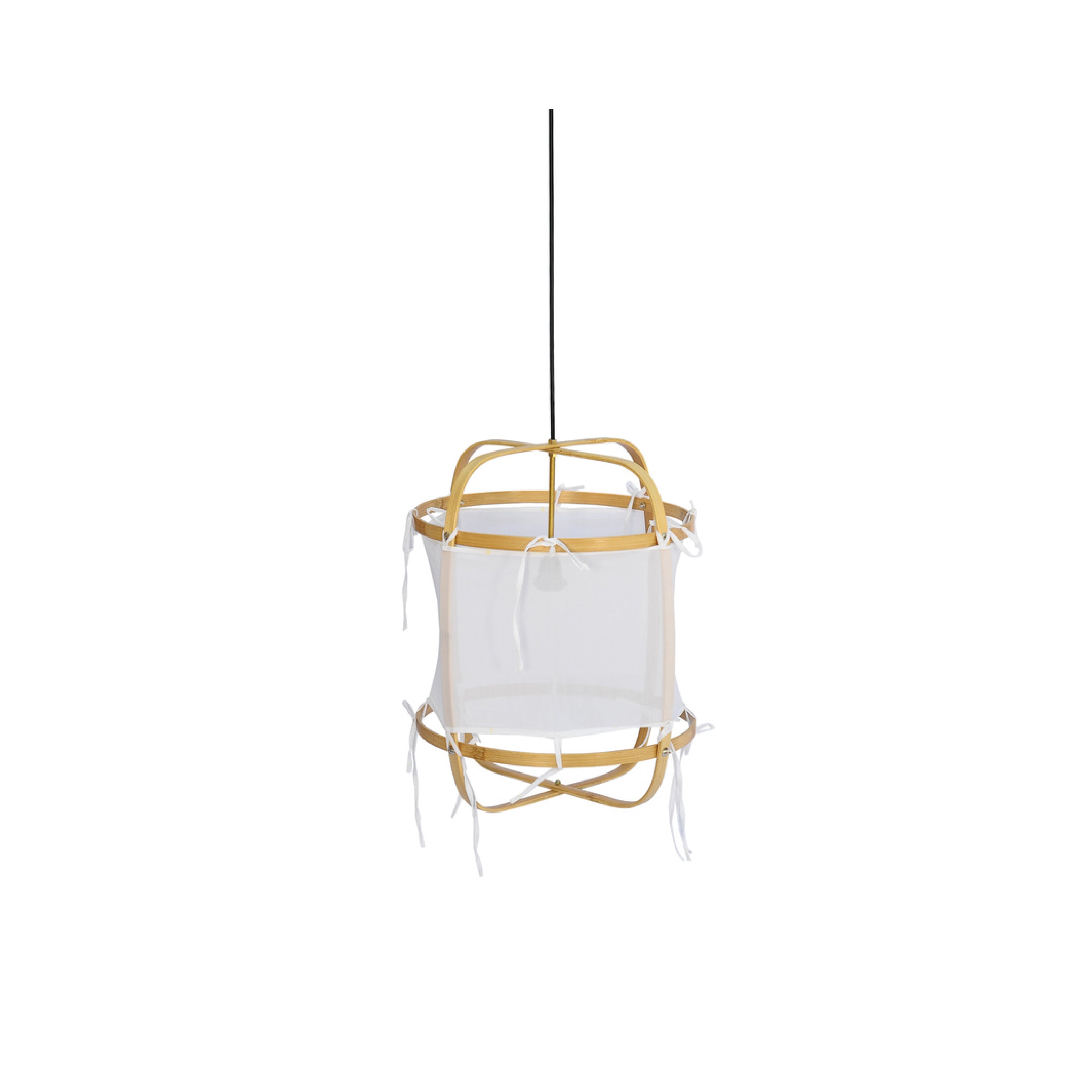 Cross-Open Fabric Lamp Small
