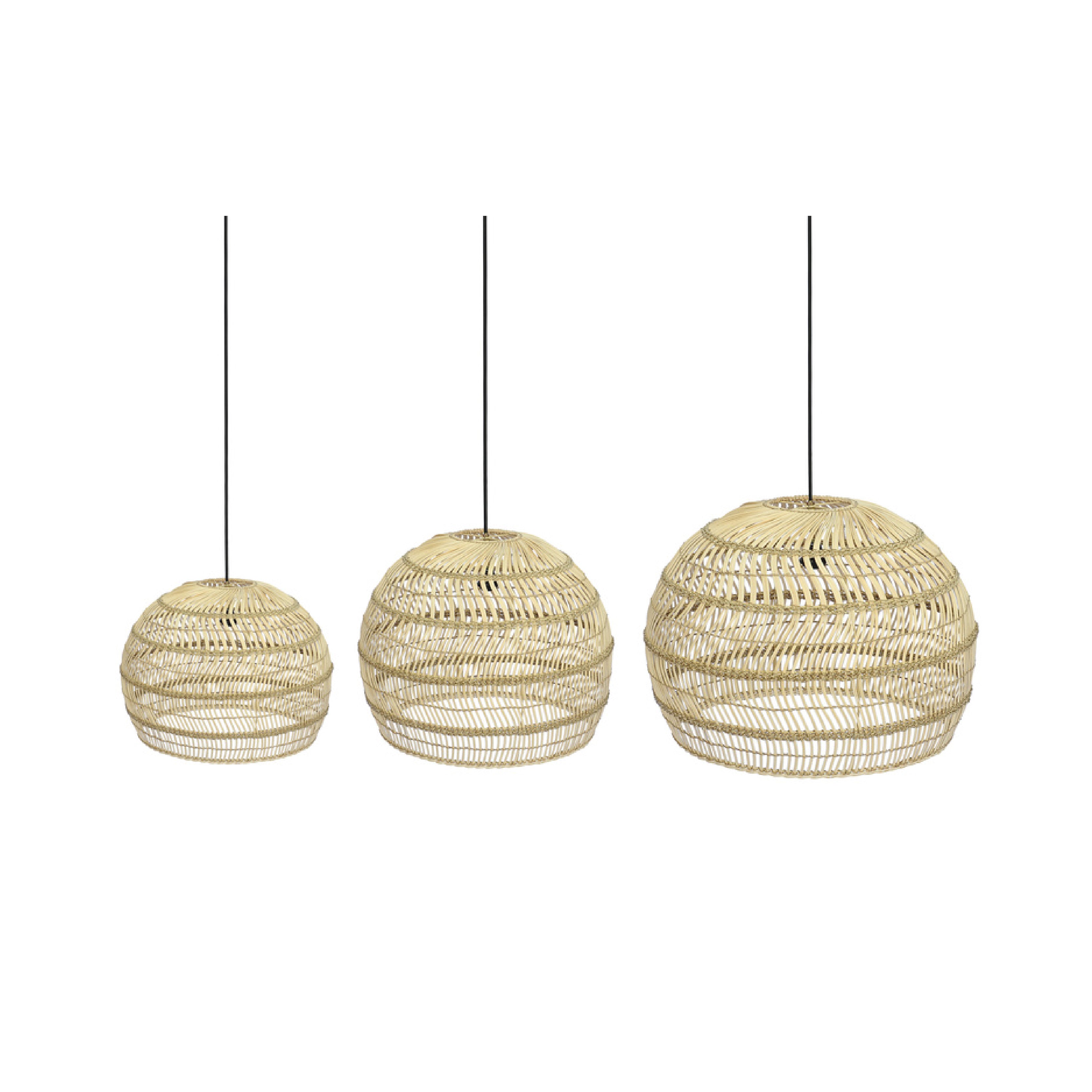 Midollino Round Lamp