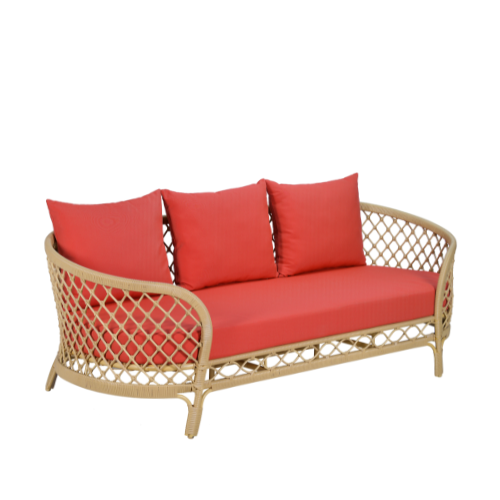 Brooklyn Round Sofa-Manao Texture