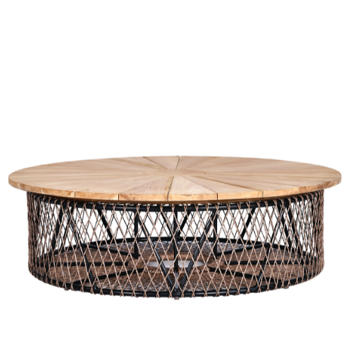 Cocktail Table-Teak Top