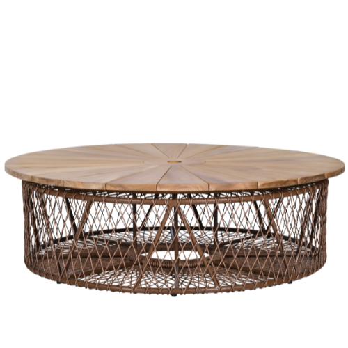 Cocktail Table-Teak Top