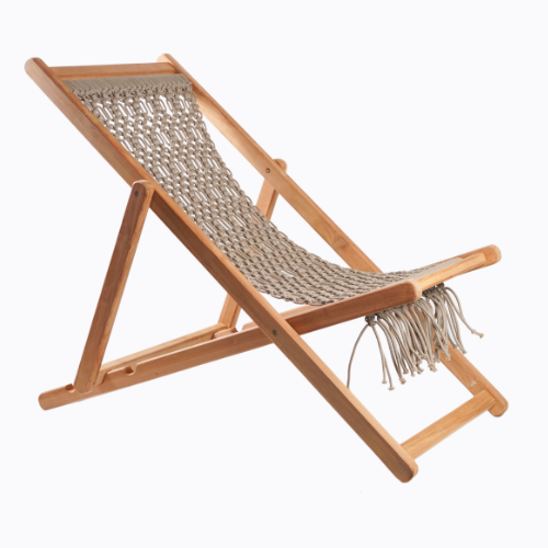 Fes Deck Chair Macrame Weaving