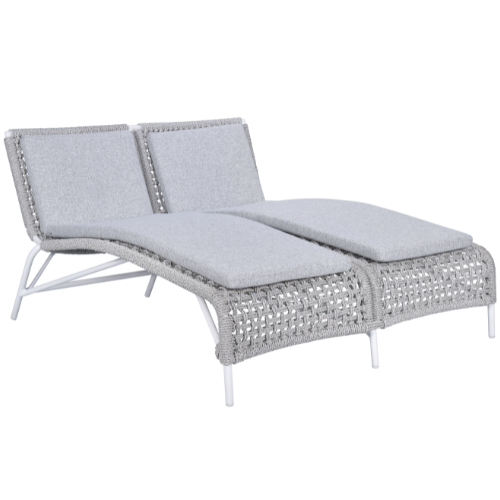Lara Double Chaise Longue-Single Weaving