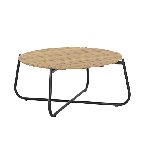 Light Cross Leg Coffee Table-Top Slate