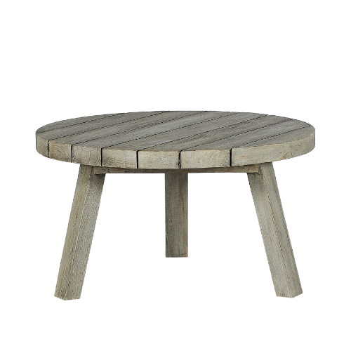 Rustic Round Coffee Table 80