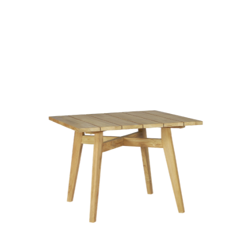 Riff 2 Square Dining Table Open Slate