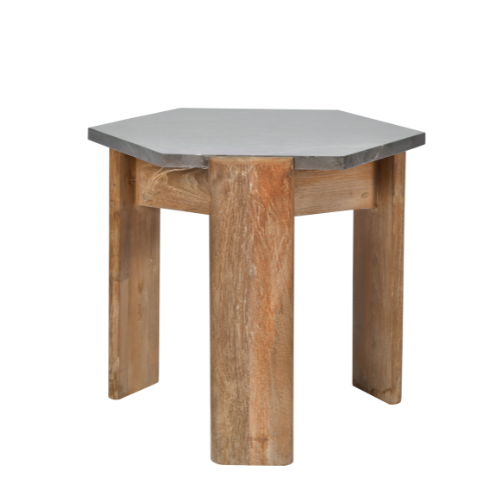Stele Hexagon Side Table