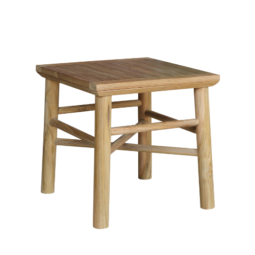Arena Stool Full Teak