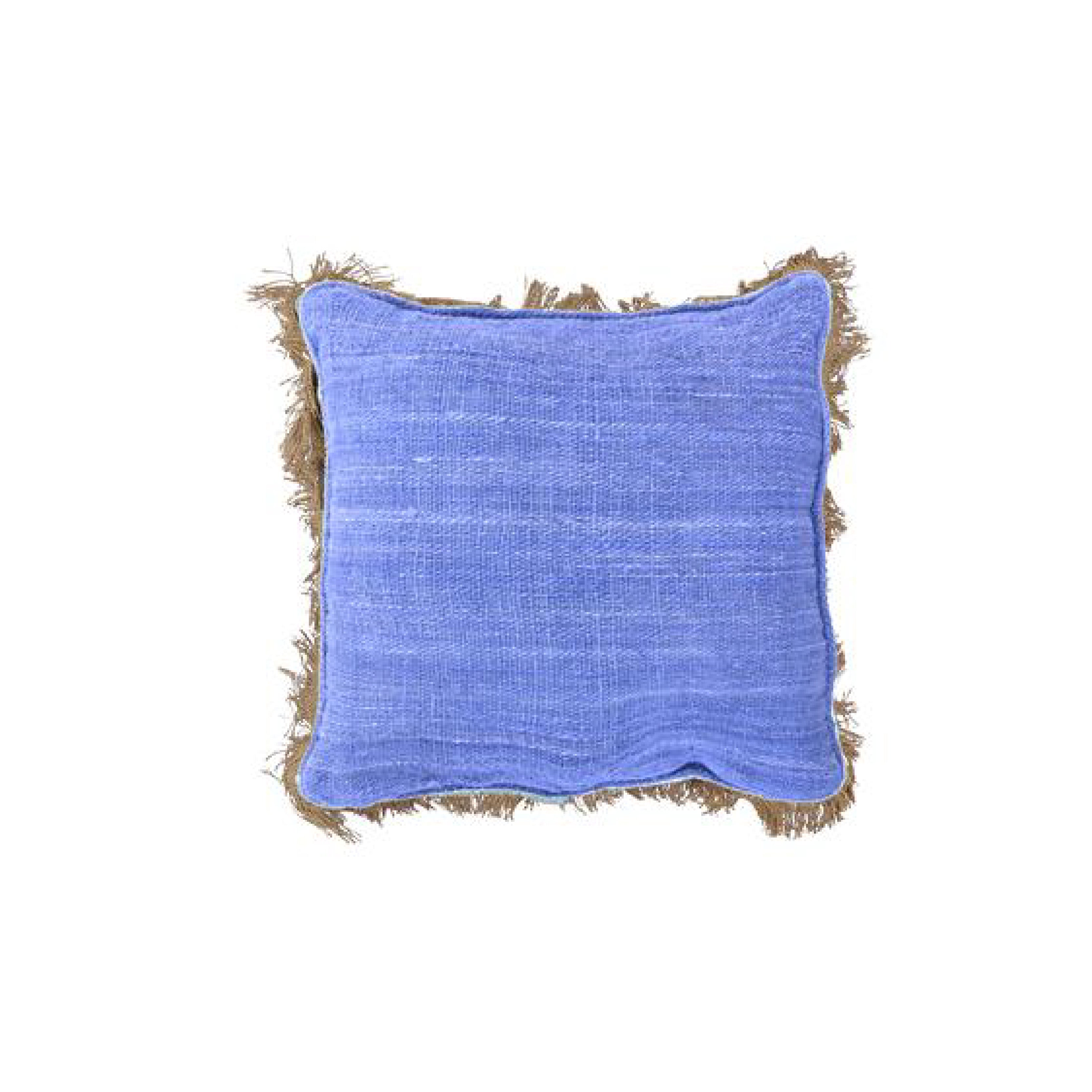 Jute Cushion With Piping