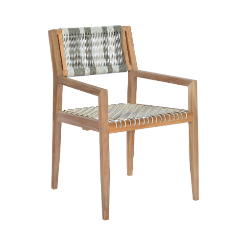 Vienna Dining Armchair Full Weaving Barcode