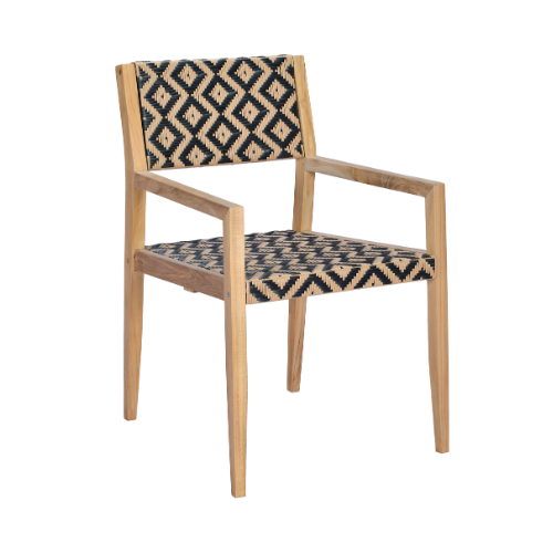 Vienna Dining Armchair Full Weaving Losanga 2