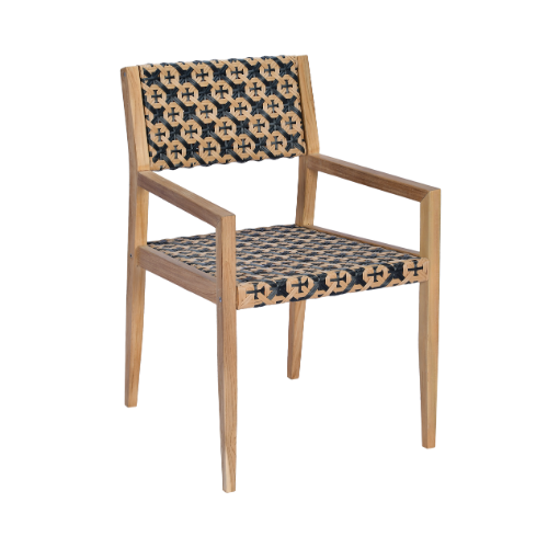 Vienna Dining Armchair Full Weaving Moroko