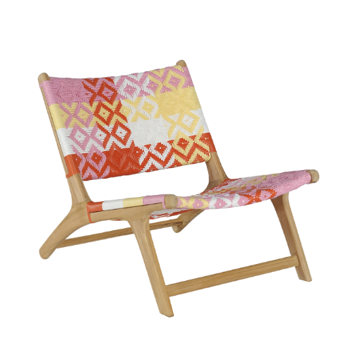 Vienna Relax Chair Patterned Plaid