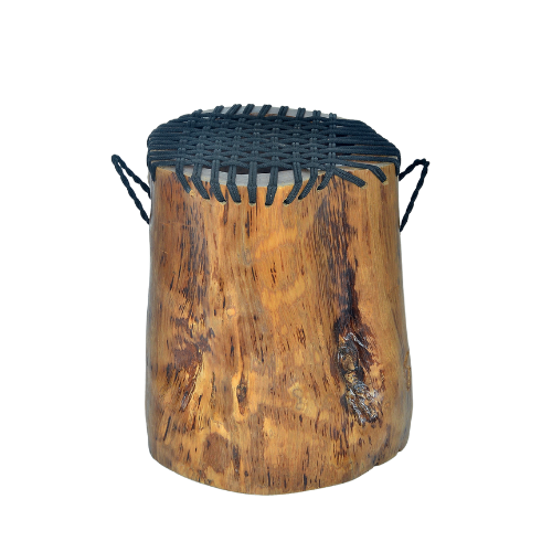 Sauvage Stool Rope With Handle-Natural