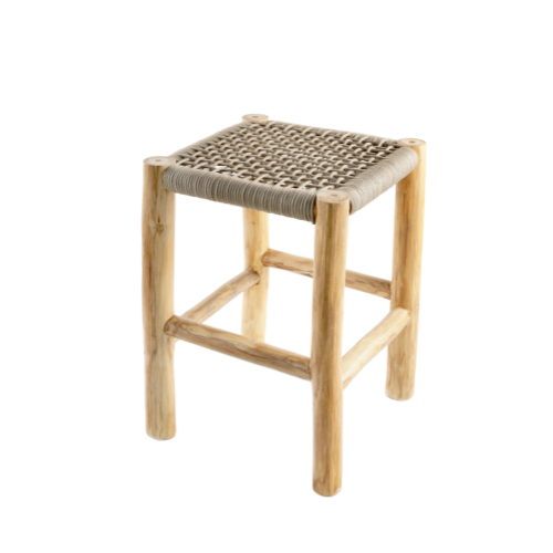 Theo Square Branch Stool