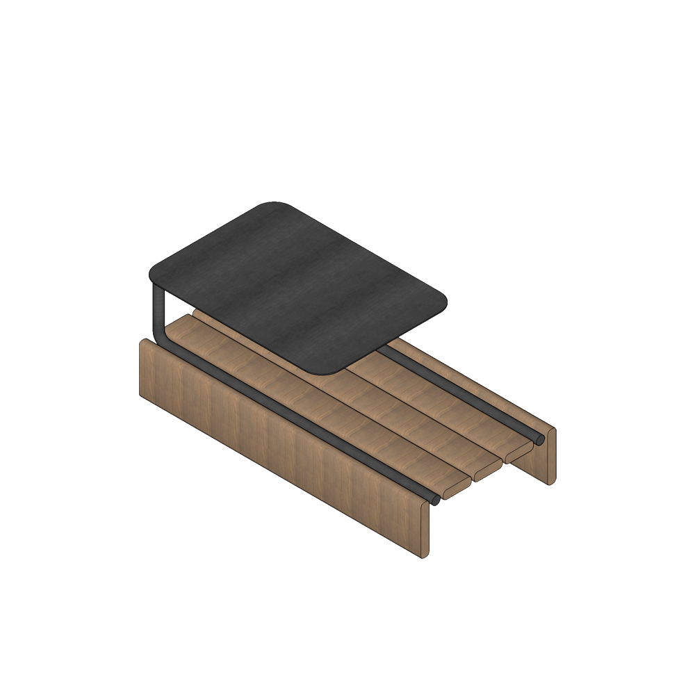 Casual Rectangular Coffee Table With Tray
