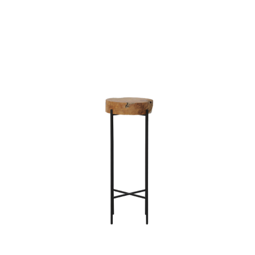Chio Round Corner Table 80
