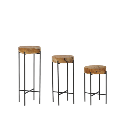 Chio Round Corner Table Set
