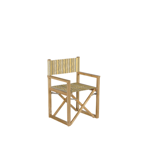 Miami Director Chair-Sunrise Stripes