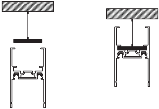 M26 – Ultra-thin Magnetic Track System YZ-M26C