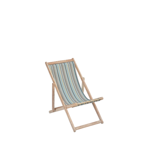 Miami Deck Chair-Albena Blue
